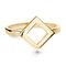 VON KRONBERG - Ring SQUARE Gelbgold | stackable